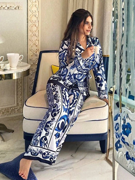 Artful Elegance The Blue Tile Print Set