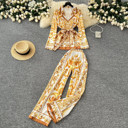 Kunstvolle Eleganz Das blaue Fliesendruckset 